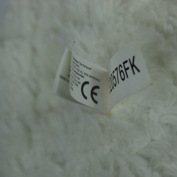 Manhattan Toy Company 2018 Fluffy Fuzzy Fried Egg Food Plush Stuffed Toy 14" - Picture 8 of 9